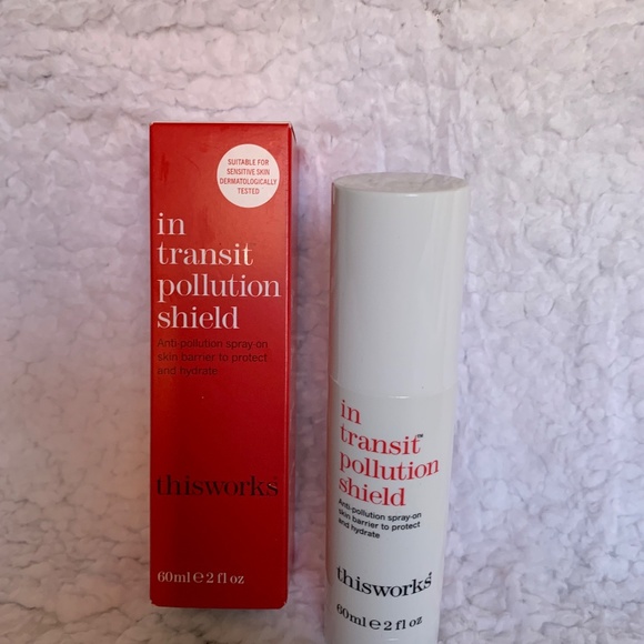 this works sleep power recharge mask + BONUS in transit pollution shield - NIB - Picture 3 of 3